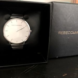 Silver Rebecca Minkoff Womens Watch